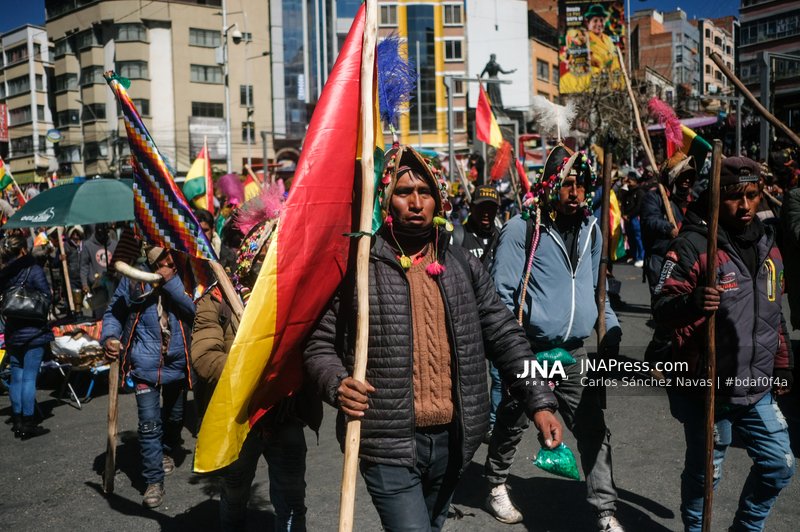 Protesters March Amid Bolivia's Ongoing Crisis
