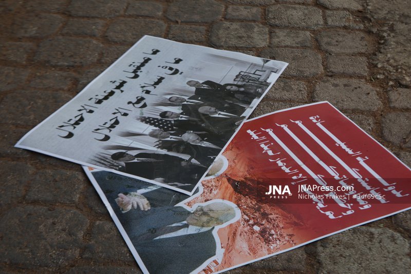 Protest against destruction of south Lebanon