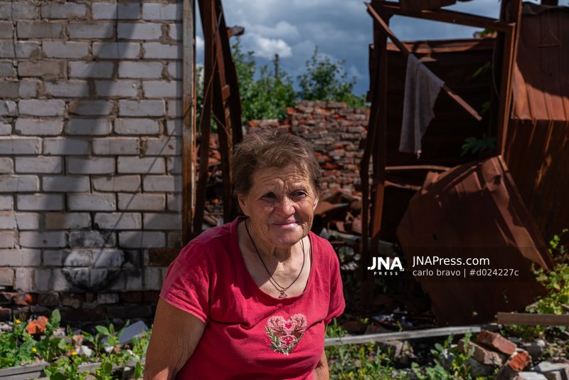 Life Just 10 Kilometers from the Front Line