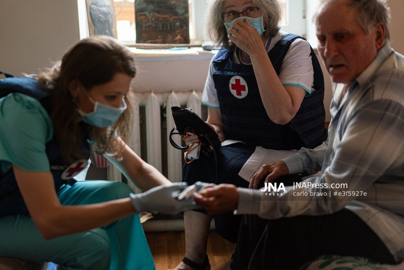 Life Just 10 Kilometers from the Front Line