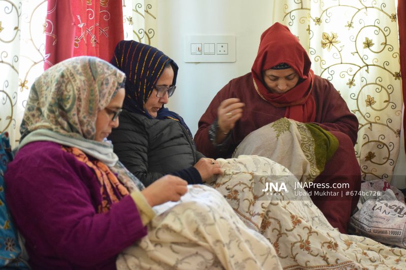 Kashmiri Artisans Preserve Traditional Embroidery Heritage