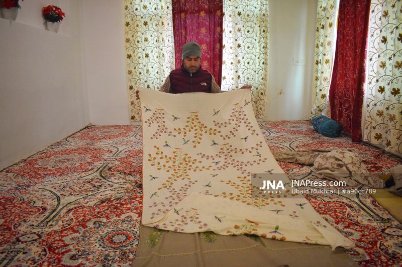 Kashmiri Artisans Preserve Traditional Embroidery Heritage