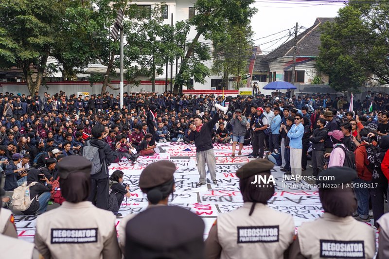 Demonstration in Bandung