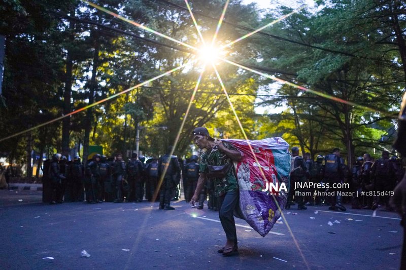 Demonstration in Bandung
