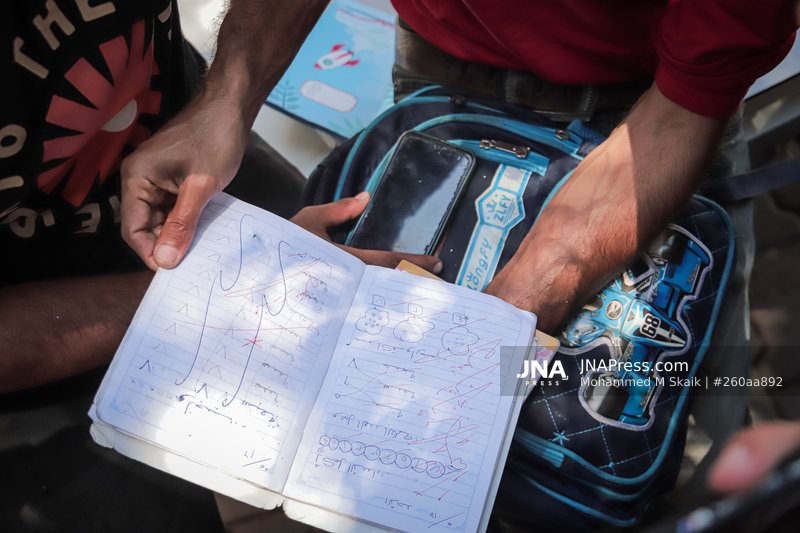 Jad Youssef Suleiman, 8, killed on his way to school in Israeli strike on Jabalia camp