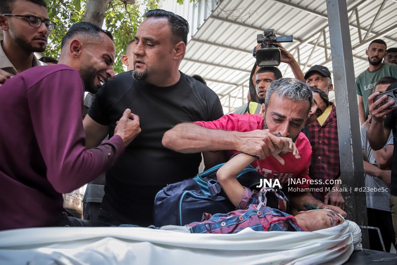 Jad Youssef Suleiman, 8, killed on his way to school in Israeli strike on Jabalia camp