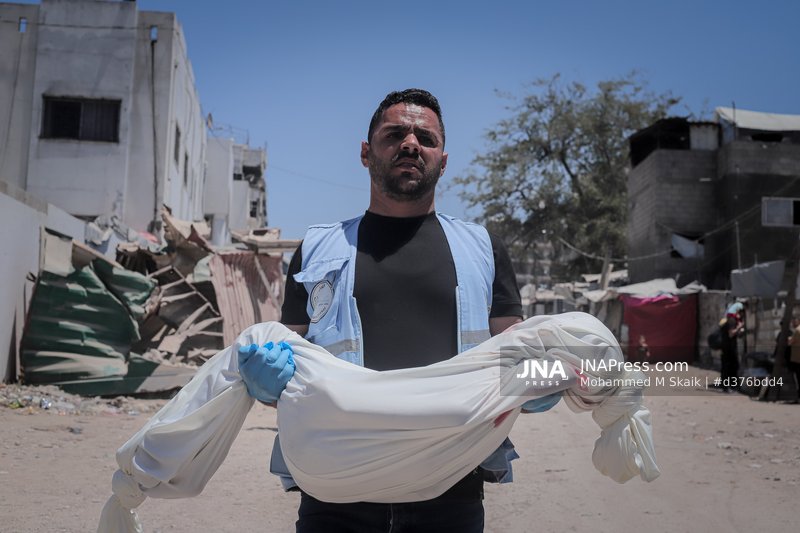 Jad Youssef Suleiman, 8, killed on his way to school in Israeli strike on Jabalia camp