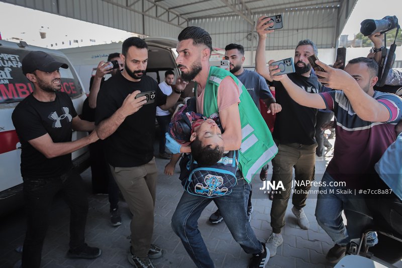 Jad Youssef Suleiman, 8, killed on his way to school in Israeli strike on Jabalia camp