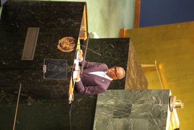 Saint Lucia’s Philip J. Pierre addresses 81st UN General Assembly