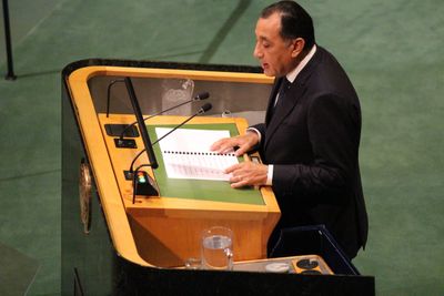 Egypt’s Mostafa Madbouly addresses 81st UN General Assembly
