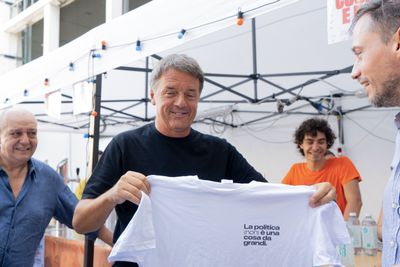 Matteo Renzi Attends Democratic Party Festival in Milan