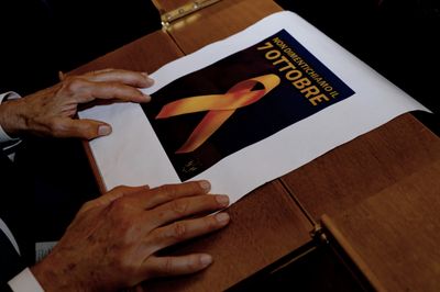 Milan Jewish community commemorates October 7 victims