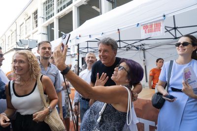 Matteo Renzi Attends Democratic Party Festival in Milan
