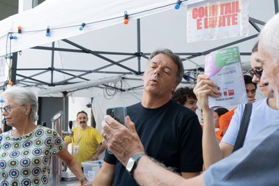 Matteo Renzi Attends Democratic Party Festival in Milan