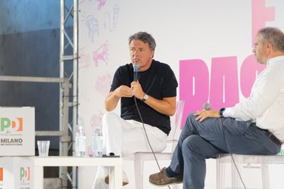 Matteo Renzi Attends Democratic Party Festival in Milan