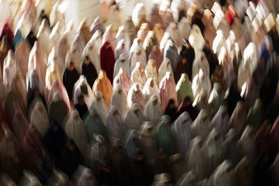 Muslims gather for Eid al-Adha prayers