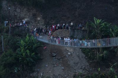 Nepal Bridge Restores Flood-Hit Access