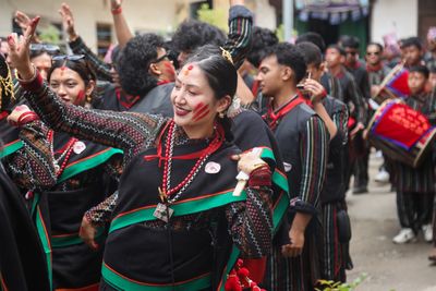 Newar community observes traditional Matiya Jatra in Lalitpur