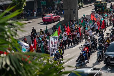 Bangkok Protest Against Financial Institutions
