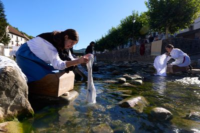Orhipean festival recreates rural life from a century ago in Navarre