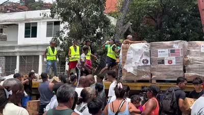 Humanitarian Food Aid Reaches Remote Communities in La Guaira, Venezuela