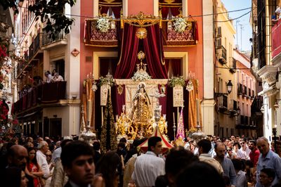 Seville Celebrates Corpus Christi with Traditional Procession Through Historic City Center