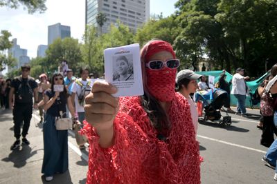 Families march for Mexico’s missing on Enforced Disappearances Day