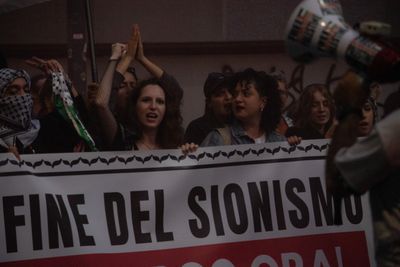Thousands march in Milan in support of Palestine