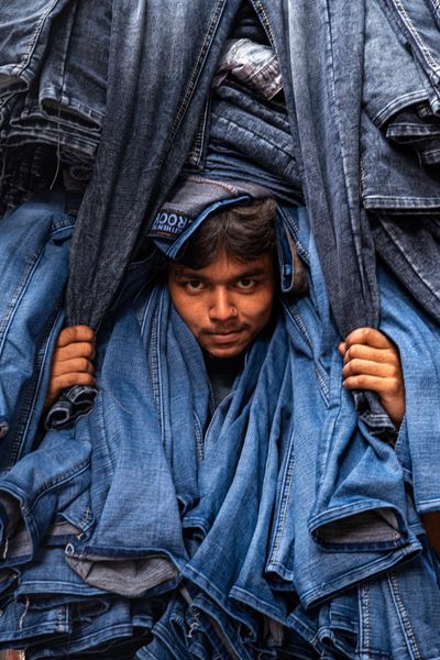 Denim trade fills streets of Kaliganj