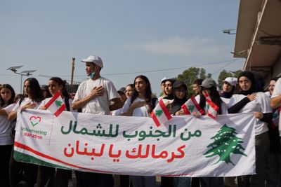 Beirut port explosion commemoration