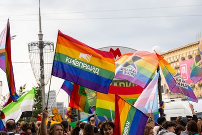 Kharkiv Holds First Pride March Since Russia’s Full-Scale Invasion