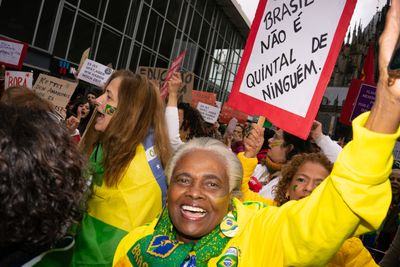 Lula supporters gather in Cologne