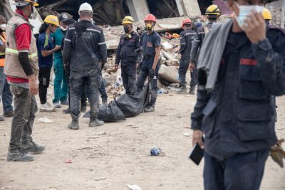 Aftermath of deadly earthquakes in Venezuela
