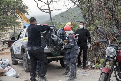 Aftermath of deadly earthquakes in Venezuela