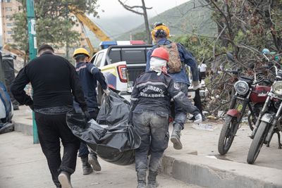 Aftermath of deadly earthquakes in Venezuela