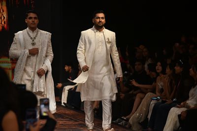 Suryakumar Yadav Walks the Ramp at Lakme Fashion Week 