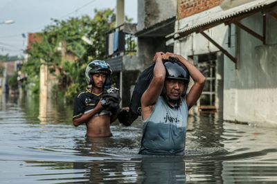 Flooding Hits Areas of West Java After Citarum River Overflows