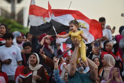 Egyptian fans watch national team Vs Argentine