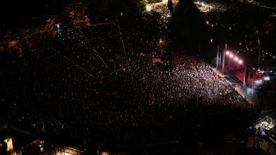 Thousands attend Palestine solidarity festival in Athens