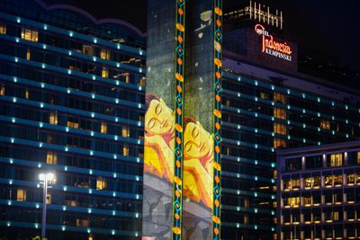 Illumination of Jakarta: Glow of Peace Celebrates Vesak Day