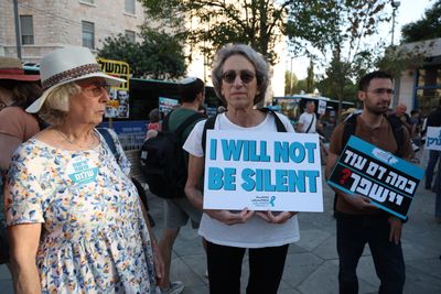 Israeli and Arab activists protest settler violence in Jerusalem