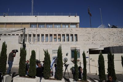 Far-right Israelis protest outside UK Consulate in East Jerusalem