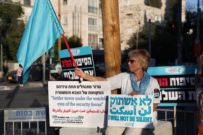 Israeli and Arab activists protest settler violence in Jerusalem