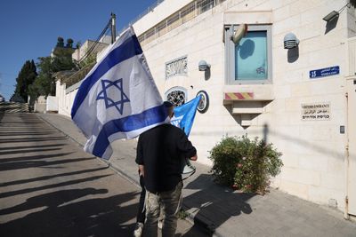 Far-right Israelis protest outside UK Consulate in East Jerusalem