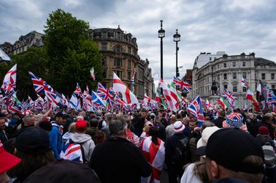 Far-Right “Unite The Kingdom” Rally Held in Central London