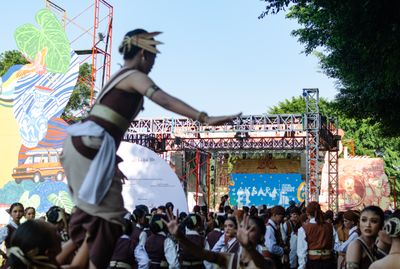 Performers Showcase Traditional Arts During Opening of Yogyakarta Cultural Festival 2026 in Sleman